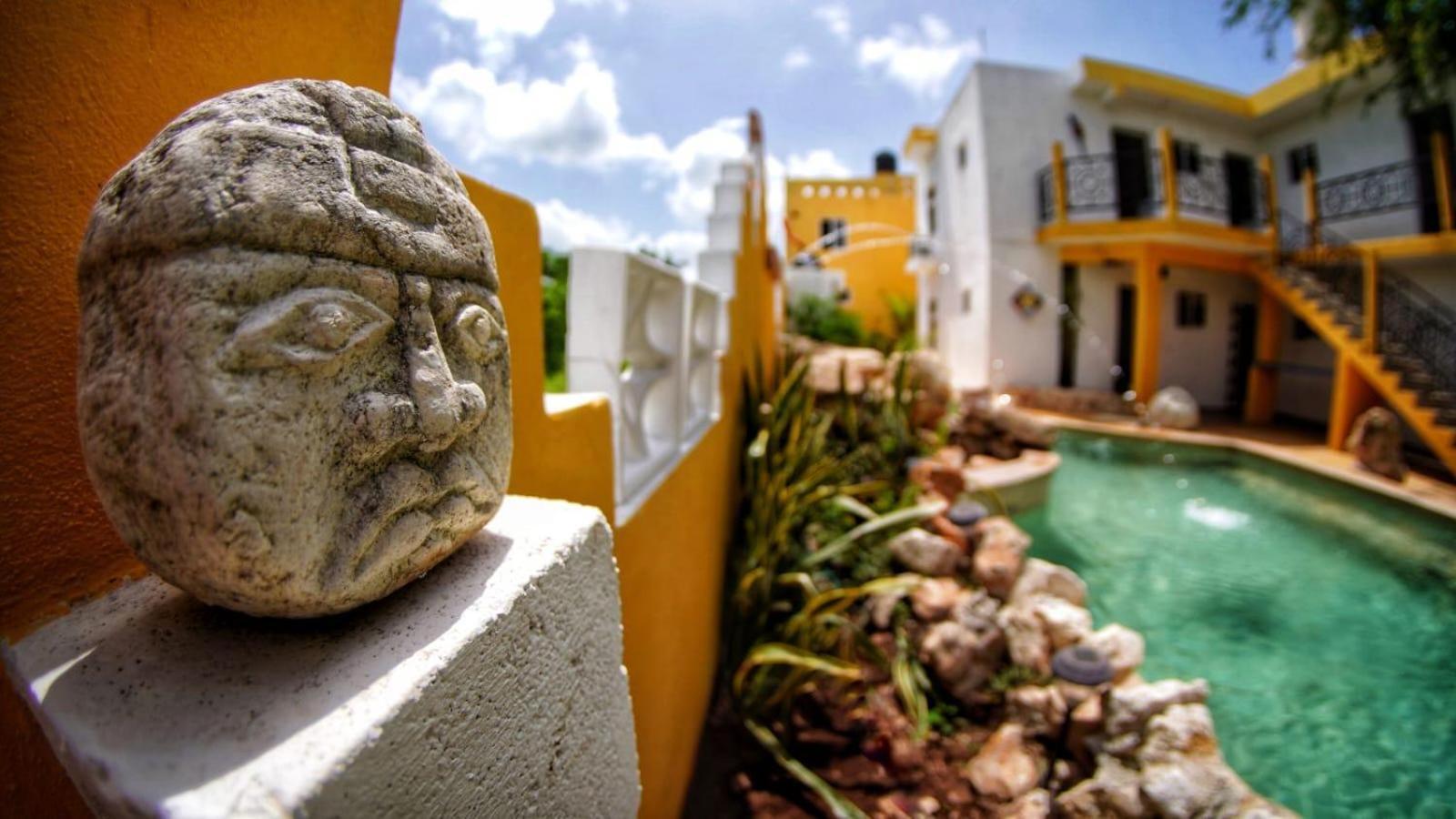 Buenosdias Izamal Bed and Breakfast Exteriör bild