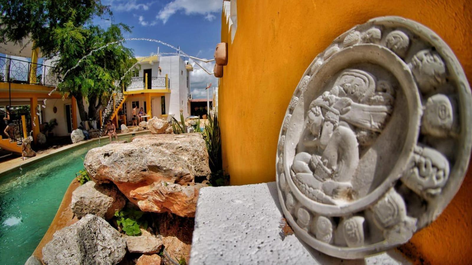 Buenosdias Izamal Bed and Breakfast Exteriör bild